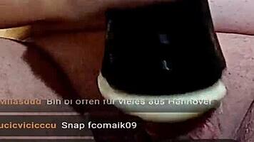 I Jerk My Cock on Webcam with Toy.