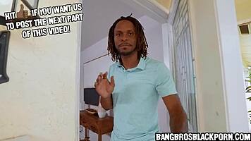 nurse costume ebony babe collects big black cock instead of candies?