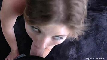 My Pervert Stepdad Slipped His Huge Cock Into My Moist Pussy Pov