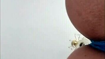 i show off my big latina ass up close