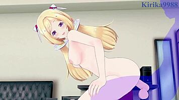 Aki Rosenthal and Ouro Kronii Intense Sex Hololive Vtuber Hentai