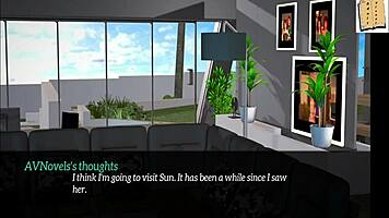 Hentai Girl Rides in Cartoon Sex with Small and Big Tits