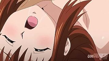 tight step sister battles step brother’s big cock in hentai