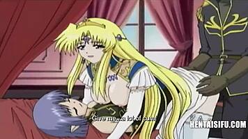 virgin princess gets dp by futa elf and perv prince in hentai