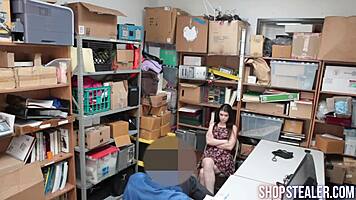 Adorable Brunette Sucks Cock and Gets Stuffed