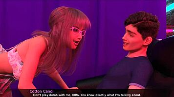 In this filf episode, my stepsister surprises me with a big tits handjob and blowjob.