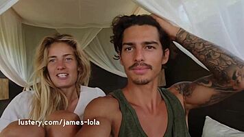 amateur french surfers james lustery riding big cock and licking pussy