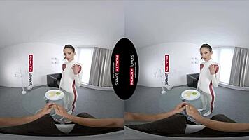 realitylovers vr - latex android in missionary, riding, and doggystyle