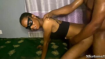 Petite horny stepsister wants my dick for dinner before bed