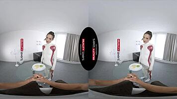 realitylovers vr - latex android in missionary, riding, and doggystyle