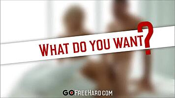 Young petite woman gets pussy licked in bed