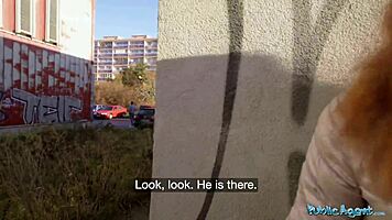 spanish babe cheats with blowjob and fuck outdoors