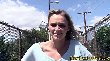 Teen Facialized for Pay