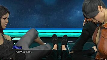 Hot Milf Nip Slip In Space!