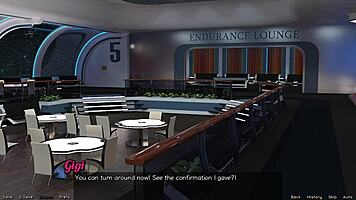 Stranded in space 29, gigi gives cute kisses in 3d anime