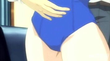 Step father gropes young step daughter in bikini swimsuit.