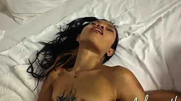 My second intimate experience in life with tattooed teen