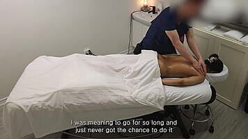 sarah, a young 18+ indian student, enjoyed her first sensual massage in college