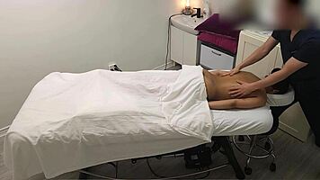 sarah, a young 18+ indian student, enjoyed her first sensual massage in college