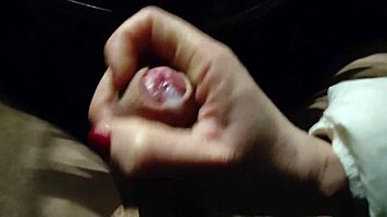 Convincing My Step Sister's Best Friend for Car Handjob - Misscreamy