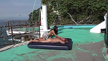 Latina Rides Hard in Bedroom 1-on-1 Session