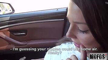 Cutie gets roadside anal video starring foxy di.