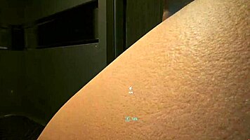 Sexy fit athletic cyber babe lucy shows naked body