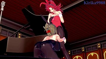 Festenia, Chitose, Sagiri in Intense Lesbian Play!