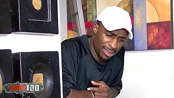 Man, I’m like so shook, this ebony goddess took a huge cock and creampie, couldn’t even handle it right!