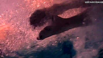 Ivetta Teases in Bikini at Public Pool for Your Eyes