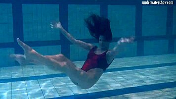 Ivetta Teases in Bikini at Public Pool for Your Eyes