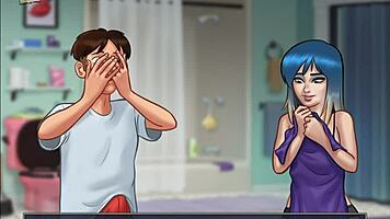 Summertime Saga 64! Hot Anime Action with Big Tits and Homemade Ass Play. Get Ready for Wild Hentai Scenes!