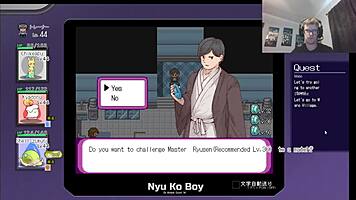 nurse joy clone bent over for public sex in game