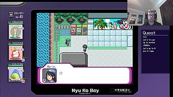 nurse joy clone bent over for public sex in game