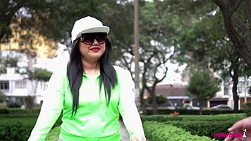 Jovencita Cielo Martínez entrenó y encontró un chico para rutinas y más 😈