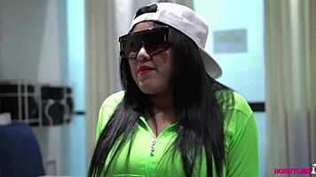 Jovencita Cielo Martínez entrenó y encontró un chico para rutinas y más 😈