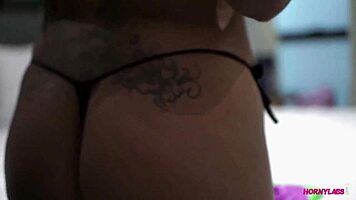 Jovencita Cielo Martínez entrenó y encontró un chico para rutinas y más 😈