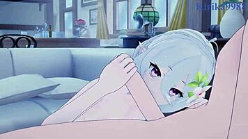 kokkoro and chieru having intense sex in princess connect re dive hentai