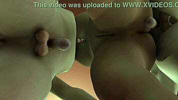 Lulu ENTERTAINS her FAMILY with BIG TITS and ASS in hentai