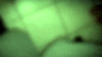 First Time Gloryhole Sucking In Red Lingerie