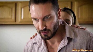 I swear, teasin’ this blonde babe at office, she’s married but hot!