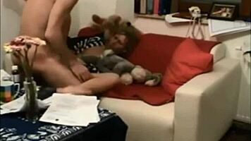 Sexy Teen 18+ Cracker Drenched in Cum After Wild Ride