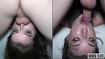 वे होममेड टीन 18+ क्लिप में रफ पाउंडिंग को हैंडल नहीं कर पाए। यह प्योर सबमिसिव केओस है!