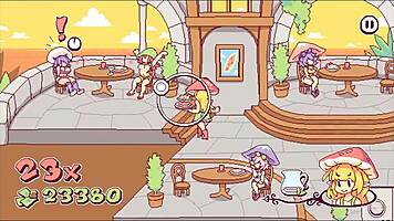 Futanari Hentai Game: Kinky Waitress Puts Cum On Pizza