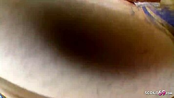 redhead emo teen liza von deeze picked up for rough anal sex