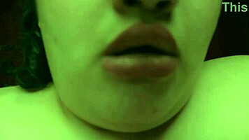 POV - BBW Lightskin Dominican Sucks Off Her Neighbor in Hot Scene