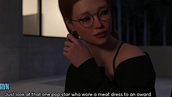 complete gameplay - westview academy part 5 with bukkake and big tits