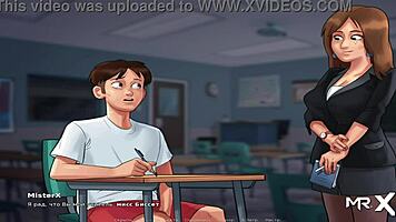 Summertime Saga - I'll Teach You French Episode 1 Scene 35