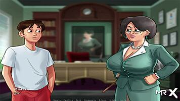 Summertime Saga - I'll Teach You French Episode 1 Scene 35