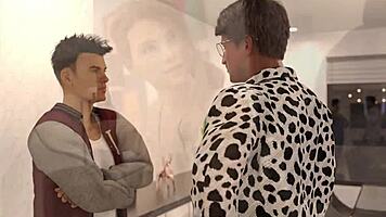 complete gameplay - westview academy part 5 with bukkake and big tits